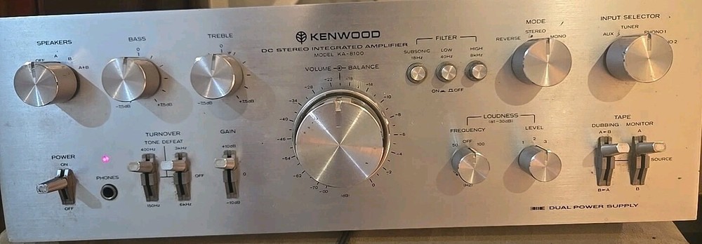 Kenwood KA-8100 Amplifier