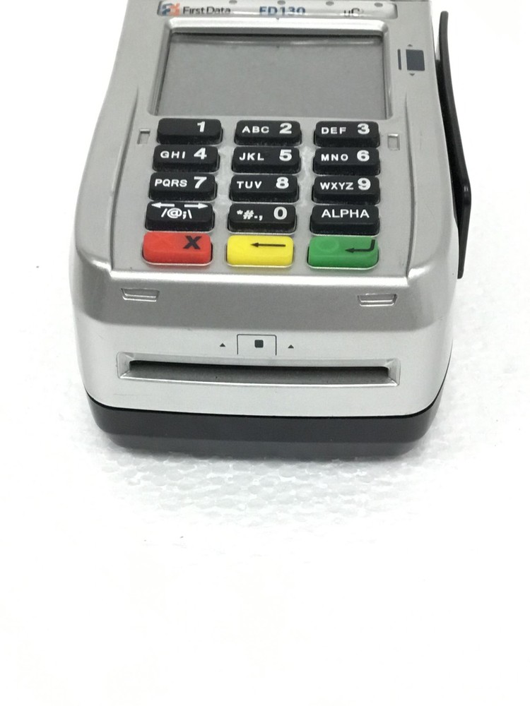 5x FIRST DATA FD130 Credit Card Terminal Chip Reader No Ac Adapter WORKING QTY