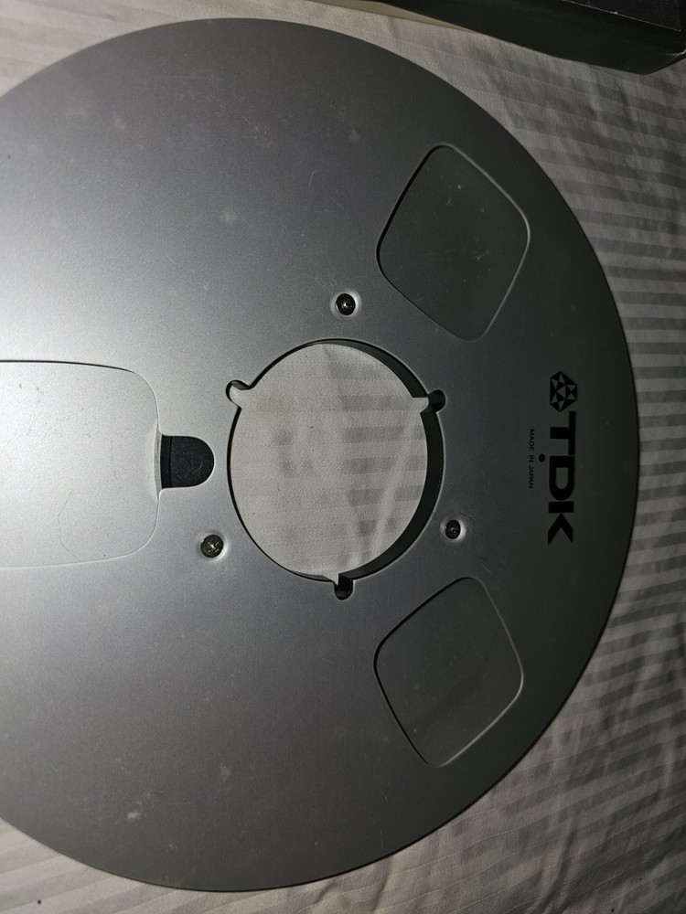 Original TDK x 10.5” Metal Reel
