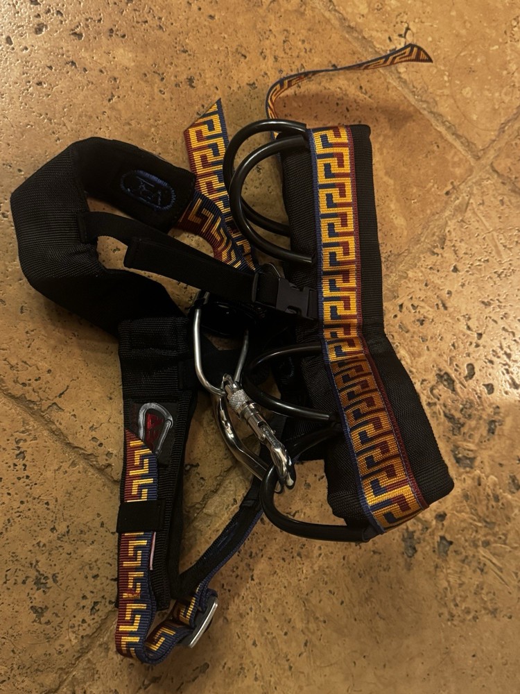 ABC Rock Climbing Harness with Chalk Bag