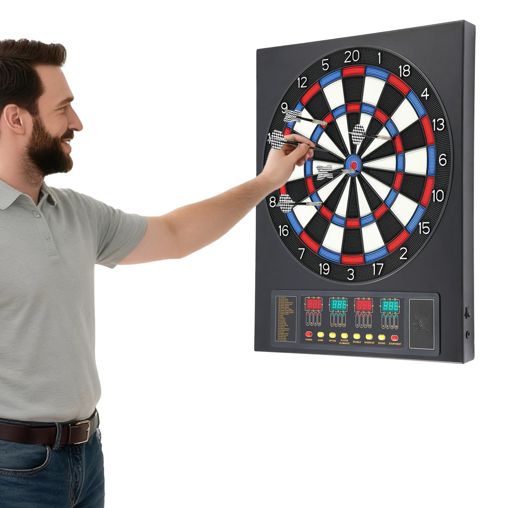 Electronic Dartboard Box-type Electric Dart Board Scoring Dart-board Automatic