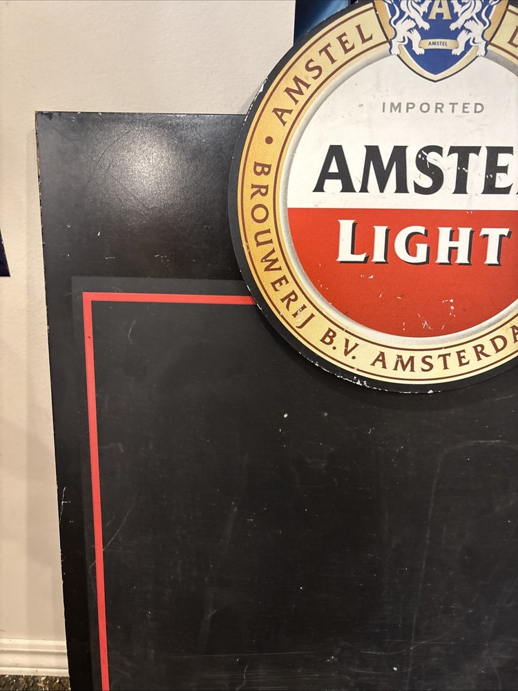 2009 Bar Menu - Amstel Light Chalkboard - 31 1/2 X 24