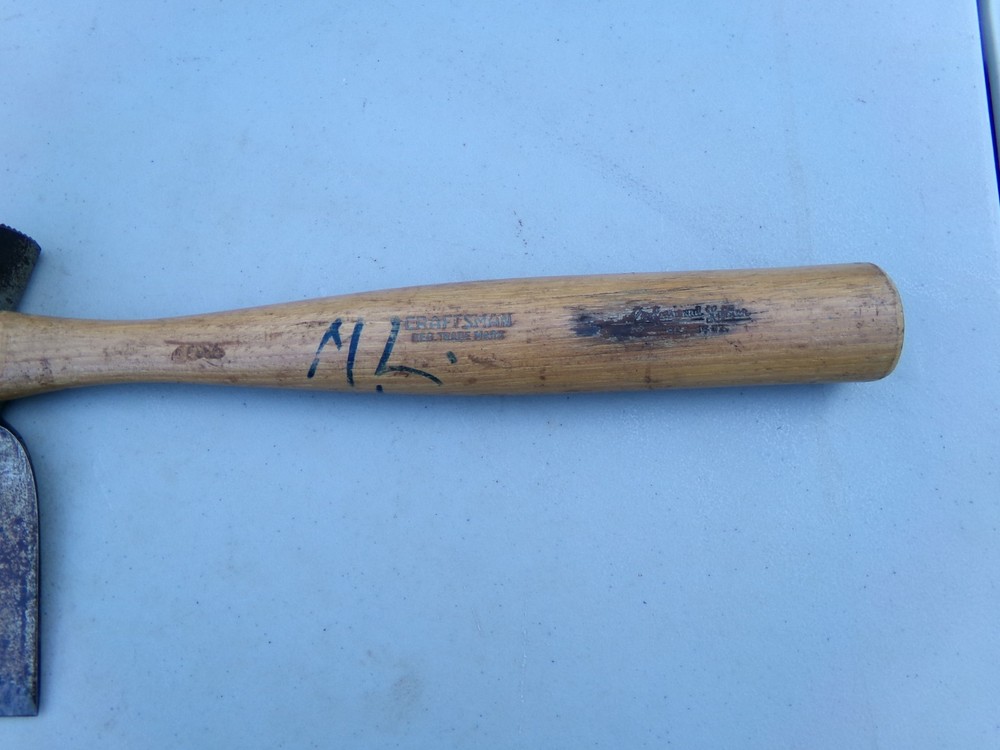 Craftsman Roofing Hammer Waffle Hatchet Vintage Tool