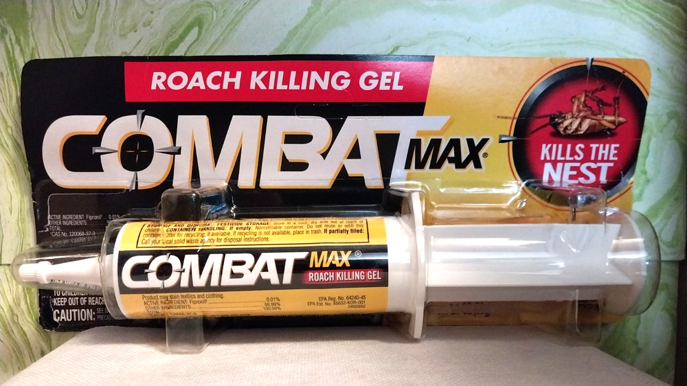 Combat Max Roach Killing Gel 2.1 oz Syringe