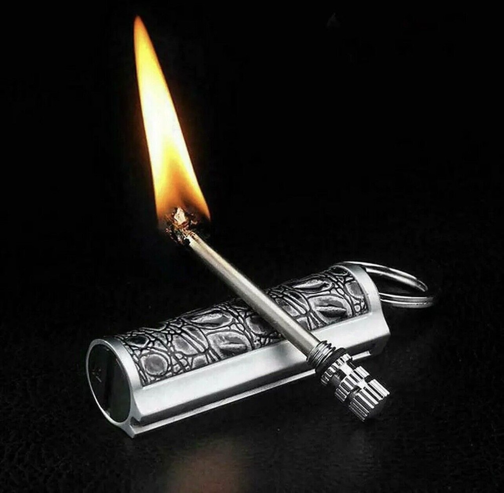 Waterproof Match Permanent Lighter Striker Fire Starter Emergency Survival