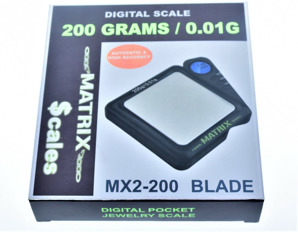 Digital MATRIX MX2-200 Blade Scale 200 GRAMS / 0.01G