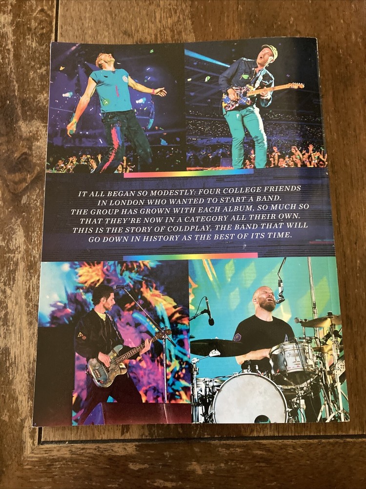 COLDPLAY FAN GUIDE 2024 CENTENNIAL Magazine Special