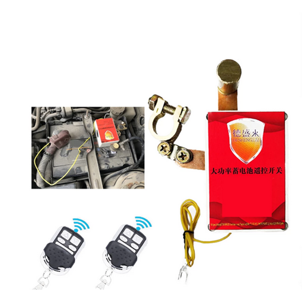 600A Car Battery Isolator Disconnect Cut Off Power Kill Switch +2 Remote Control
