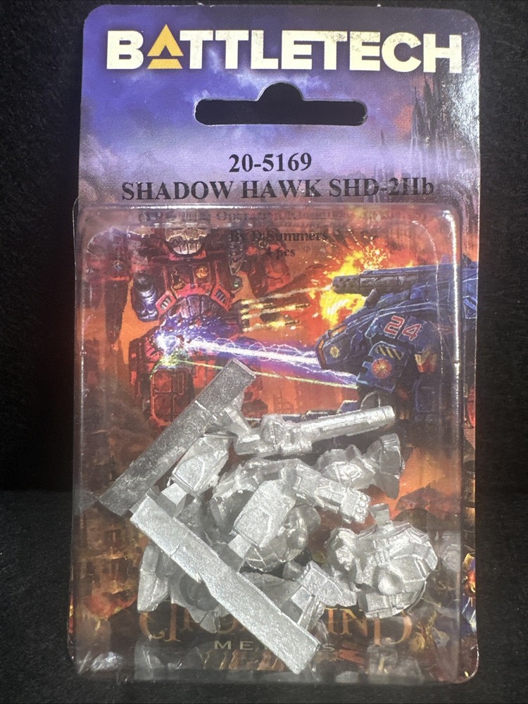 Battletech Miniatures - Shadow Hawk SHD-2Hb - 20-5169 - Iron Wind Metals