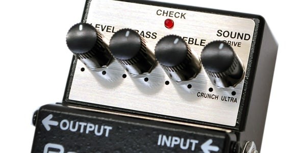 Boss ST-2 Power Stack Distortion Guitar Effect Pedal from JAPAN Tested