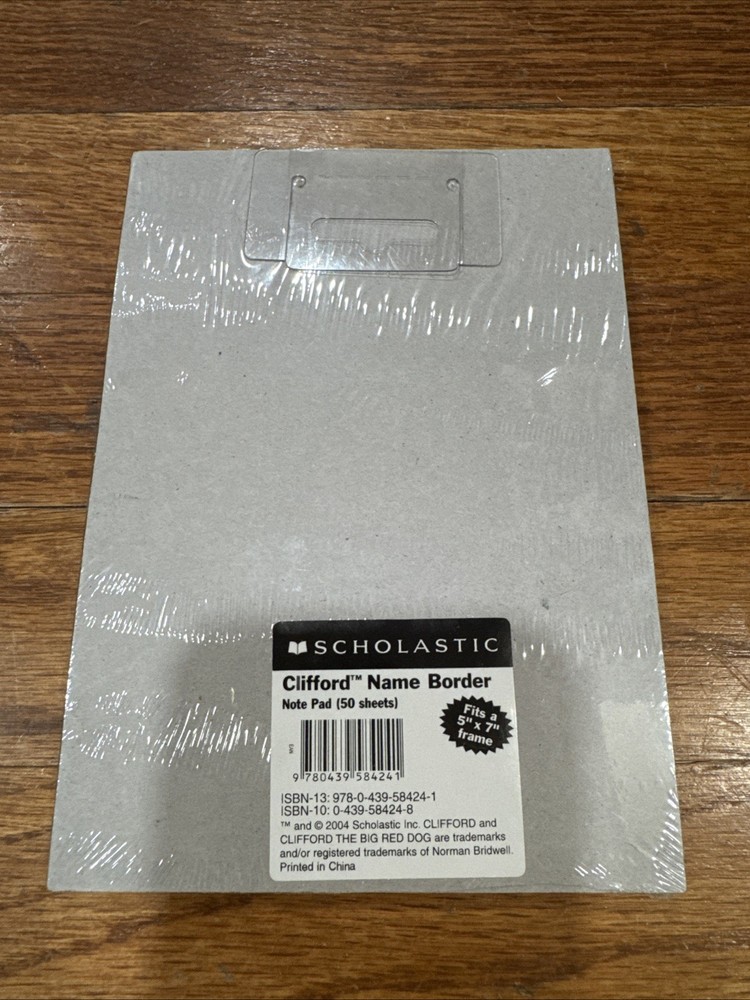 Vintage Clifford 2004 Notepad New 50 Sheets