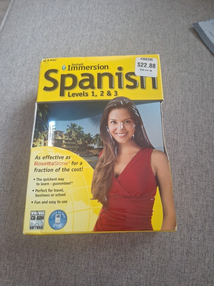Instant Immersion Spanish Language Learning Program. Topics.  (NEW)