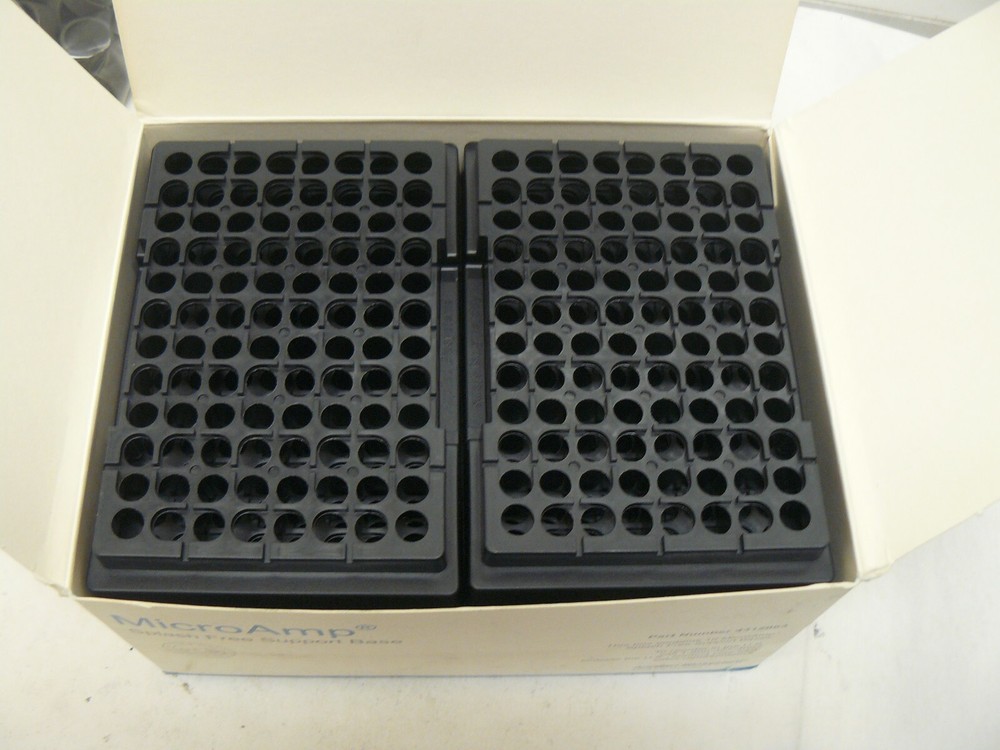 APPLIED BIOSYSTEMS 4312063 MICROAMP 96-WELL SPLASH FREE SUPPORT BASE NEW