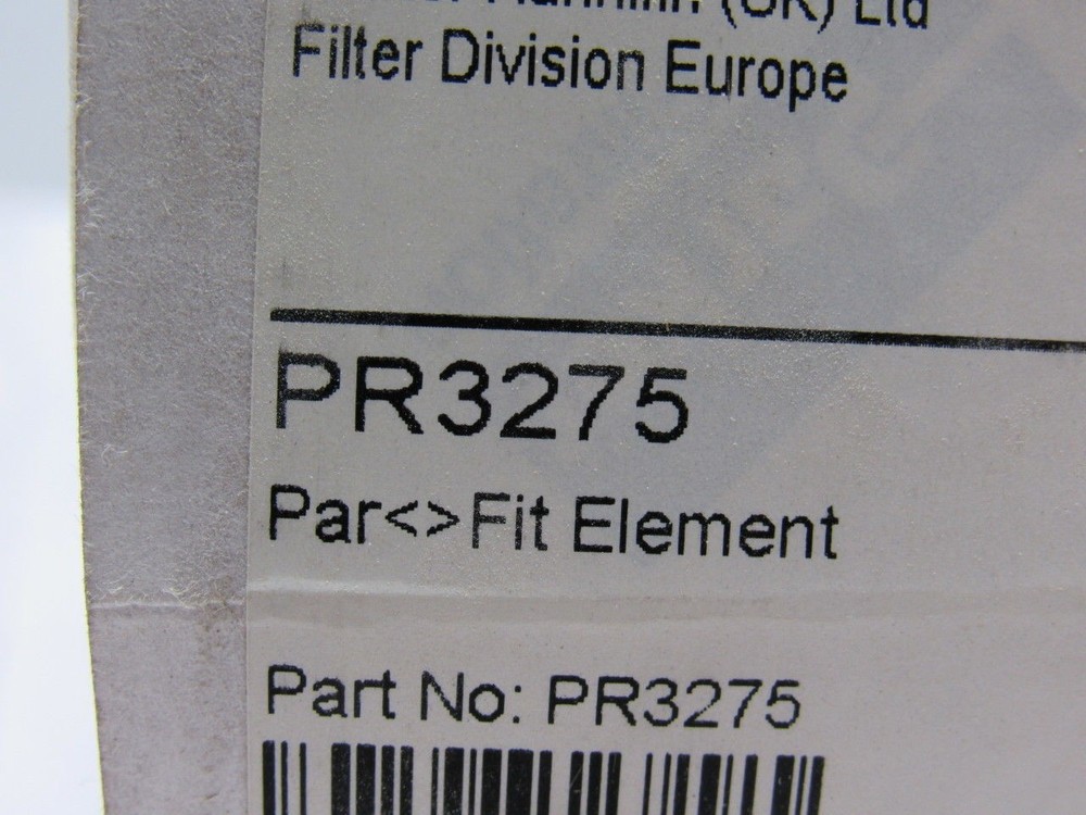Parker PR3275 Hydraulic Filter Element 12 Micron