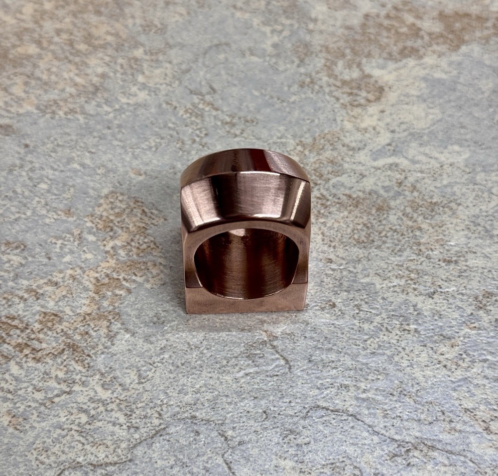 Copper Strider Signet Slugger Ring
