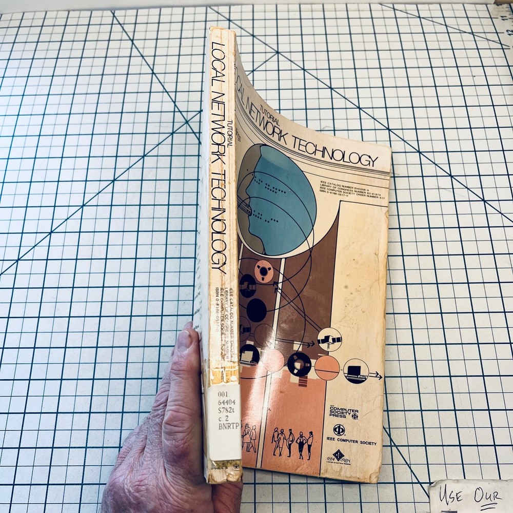 Local Network Technology Tutorial Manual William Stallings 1983 Vintage Computer