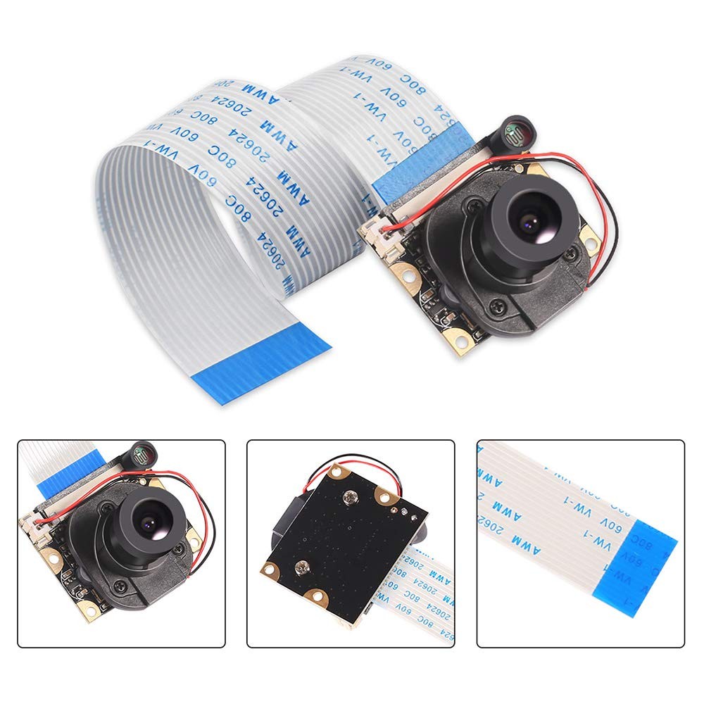 Camera Module Automatic IR-Cut Switching 5MP OV5647 1080p For Raspberry Pi 4 3
