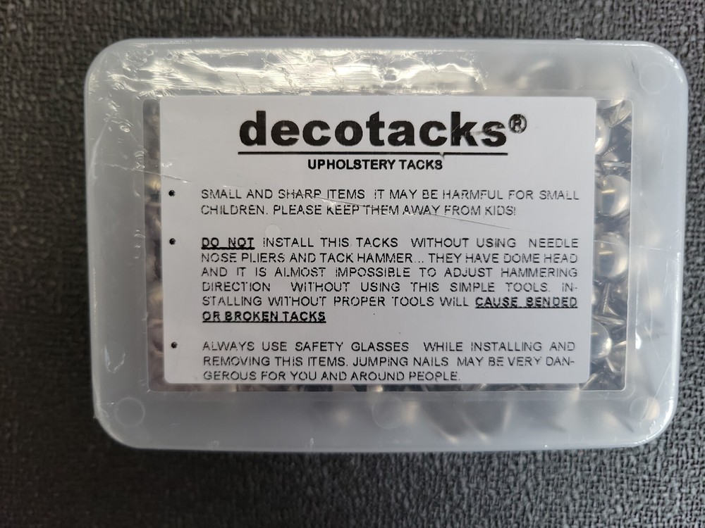 decotacks Silver Finish DX0511-500