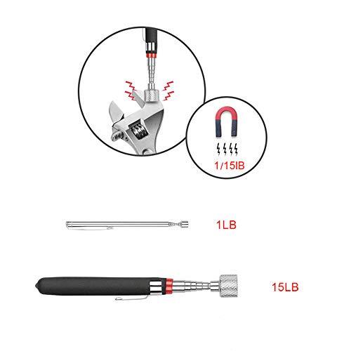 4 Pack Telescoping Magnet Pick-up Tool Set - Retrieving Pickup