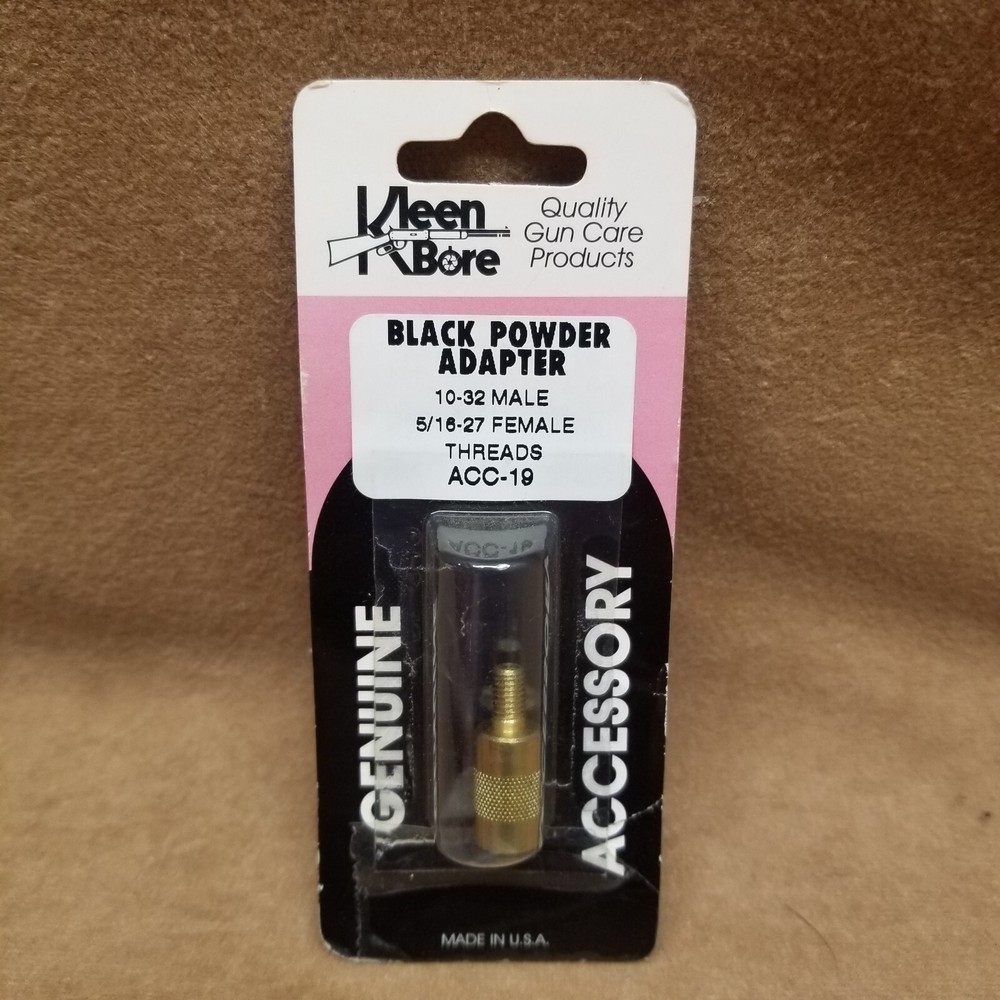 Kleen Bore Black Powder Adapter