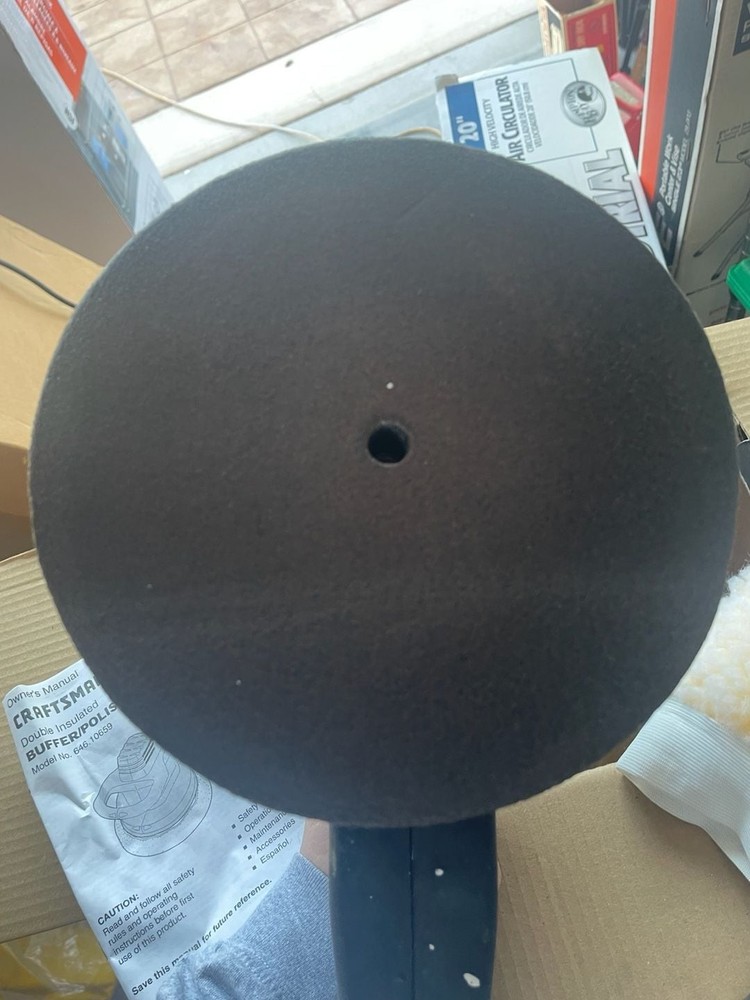 Craftsman 9-in. Random Orbit Buffer/Polisher System Model 646.10659 with Manual