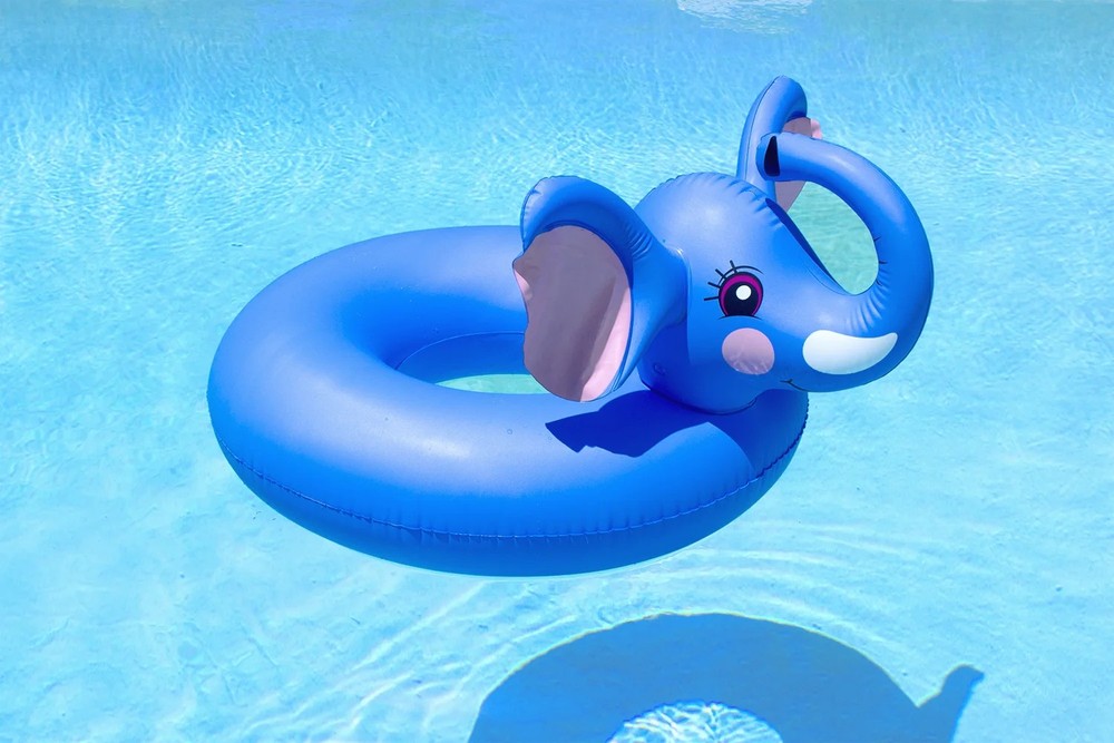 Poolmaster Elephant Tube - Inflatable Swimming Pool Float