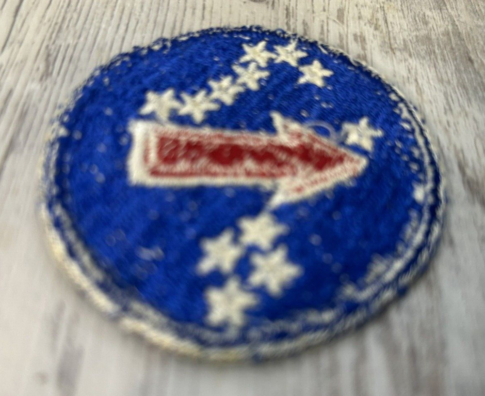 WWll ARMY EARLY WAR PACIFIC FORCES CUT EDGE PATCH