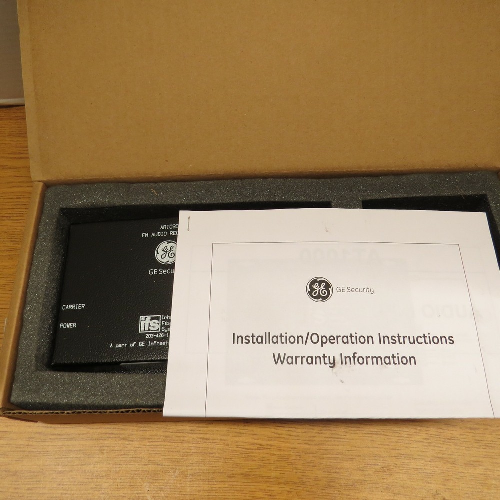 GE IFS AR1030 Audio Receiver, 850 nm