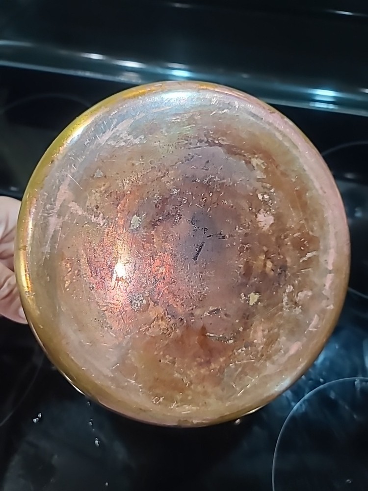Vintage Copper & Brass Cooking Pot