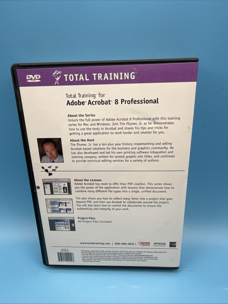 Total Training for Adobe Acrobat 8 Professional DVD Series
