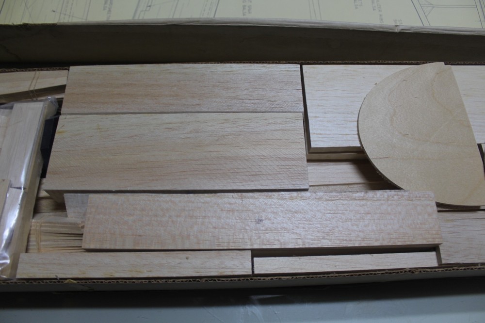 NIB BRIDI DALOTEL DM 165 Balsa Kit