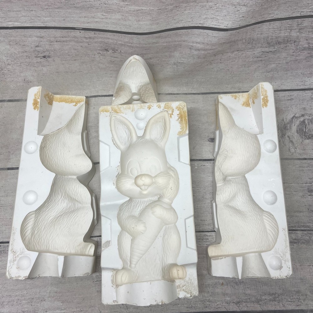 Cramer Mold Ceramic Casting Mold Bunny With Carrot #197
