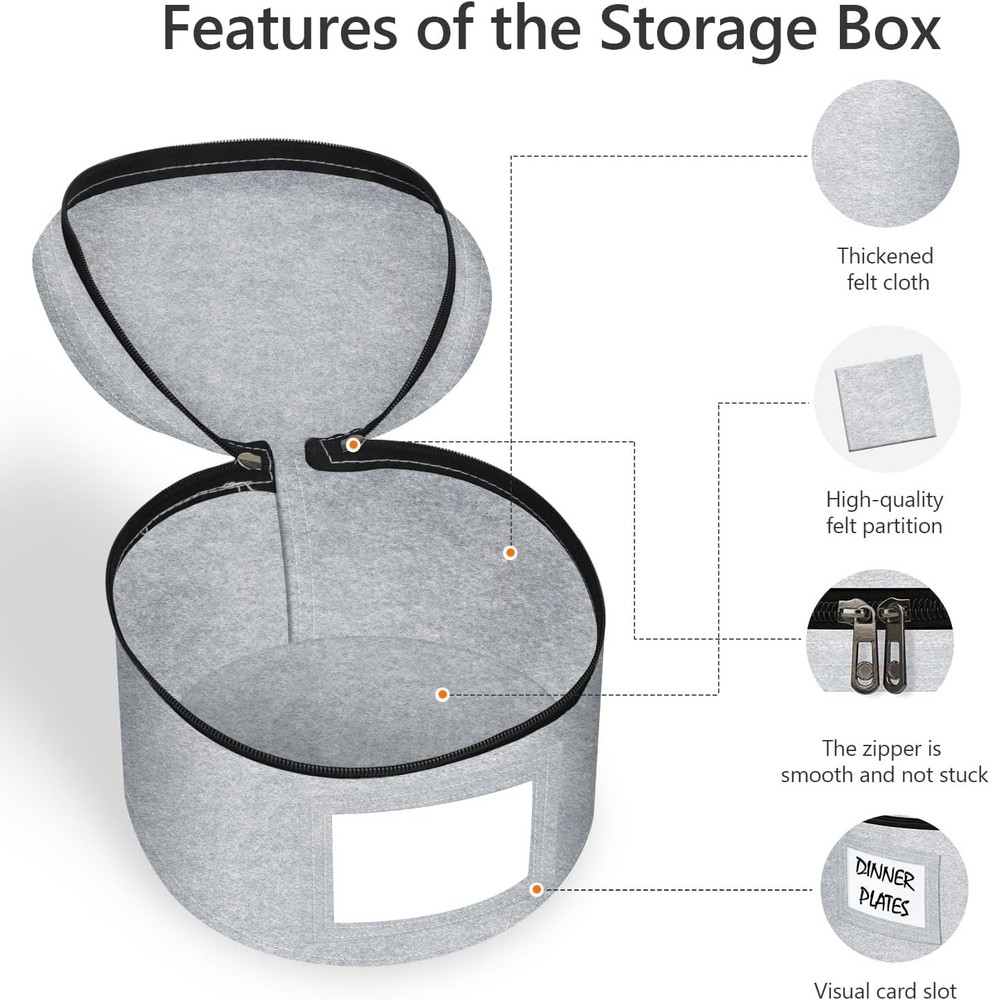 China Storage Containers 4 Piece Set Moving Boxes Dinnerware Stackable Moving
