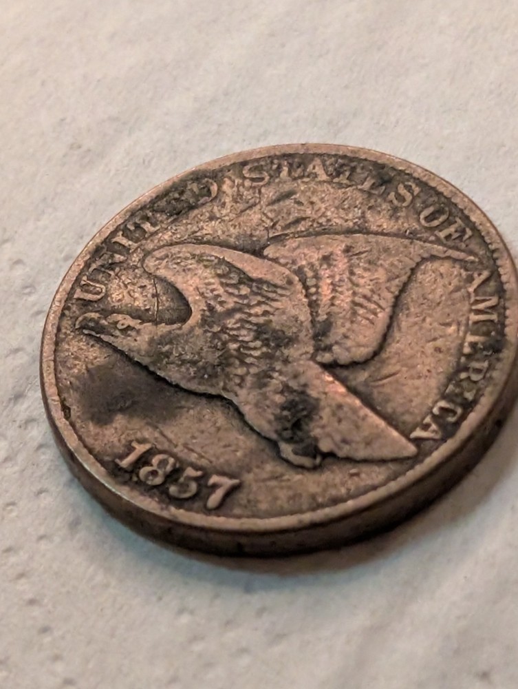 1867 Flying Eagle One Cent Penny