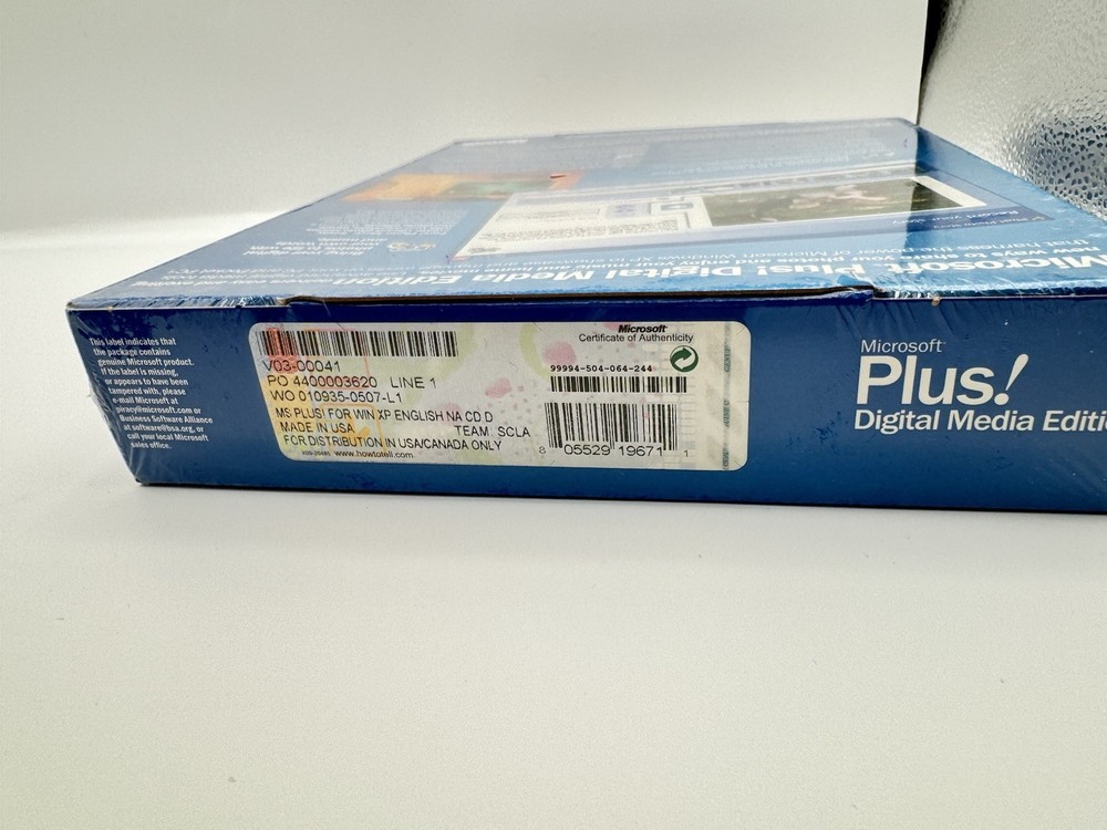 Microsoft Plus! Digital Media Edition_Genuine Product