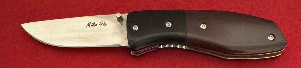 MIKE IRIE CUSTOM FOLDING FOLDING KNIFE MODEL 4