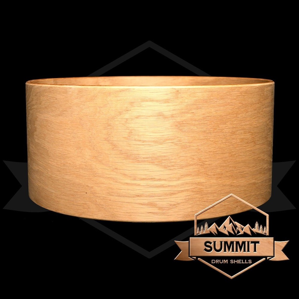 Summit 14x8 Snare Drum Shell Oak