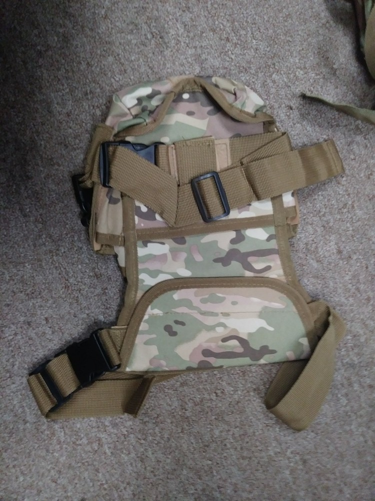 Camouflage Military side leg bag