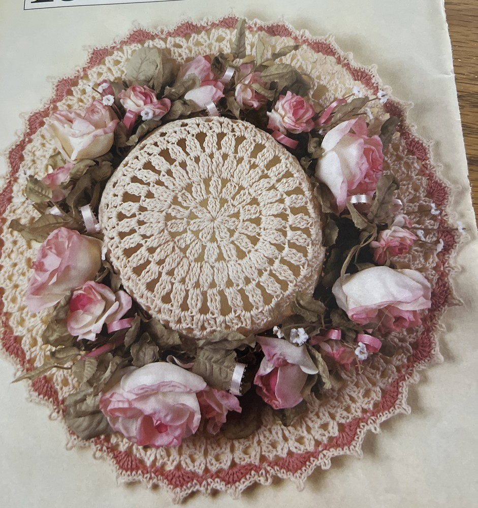 ~ Crochet ~ Rosy Wall Dressing ~ Pattern Only ~