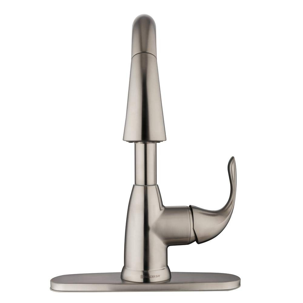Glacier Bay HD67496-1008D2 Dylan Single-Handle Pull-Down Sprayer Kitchen Faucet