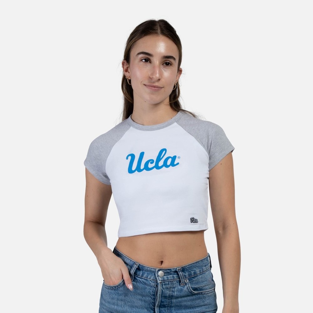 UCLA Script Homerun Tee Grey