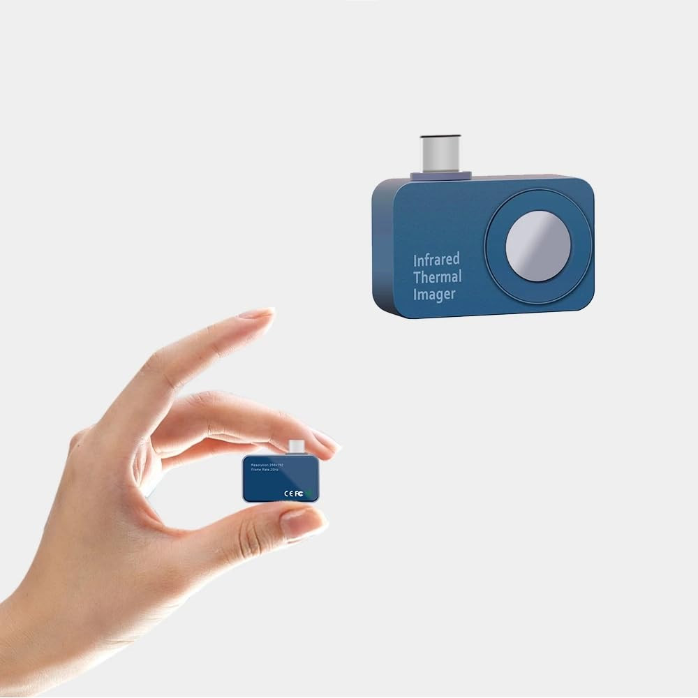 TOOLTOP T7 Mini Thermal Camera for Android USB-C, 256x192 Resolution