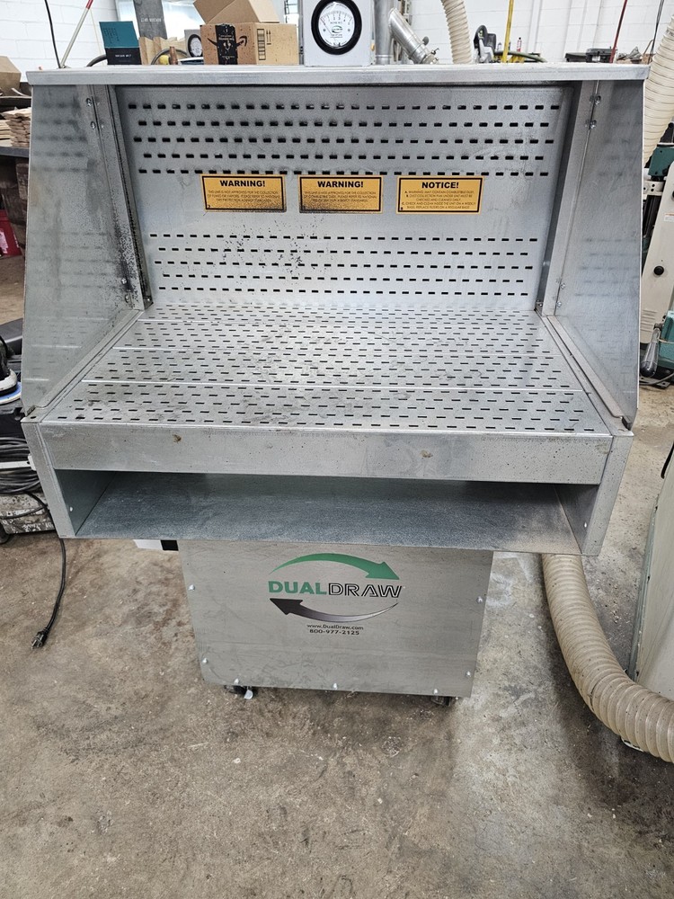 Dual Draw Downdraft Table Welding