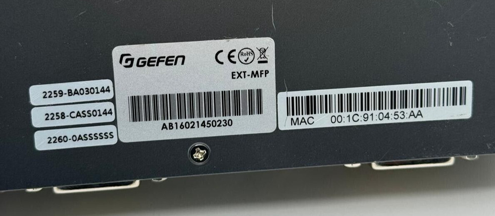 Gefen Audio/Video Multi-Format Processor, EXT-MFP