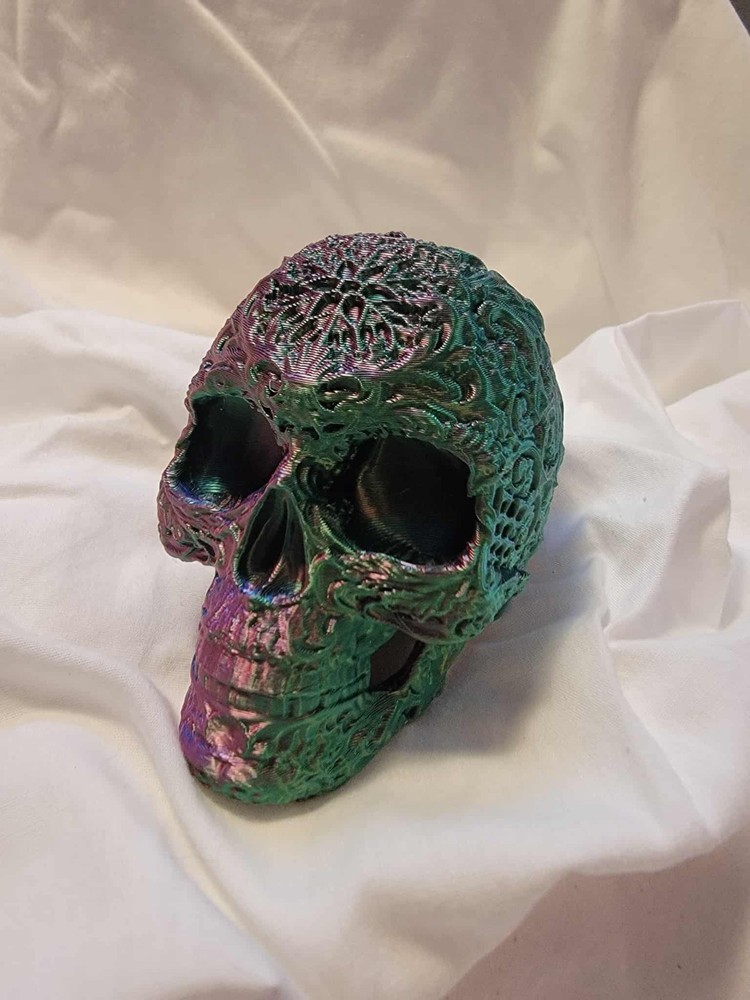 Rainbow Skull