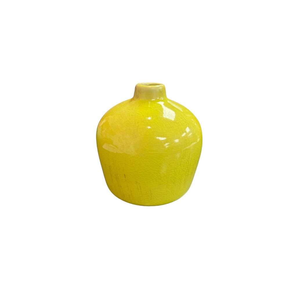 sullivans Bright Boho Vase Green Planter
