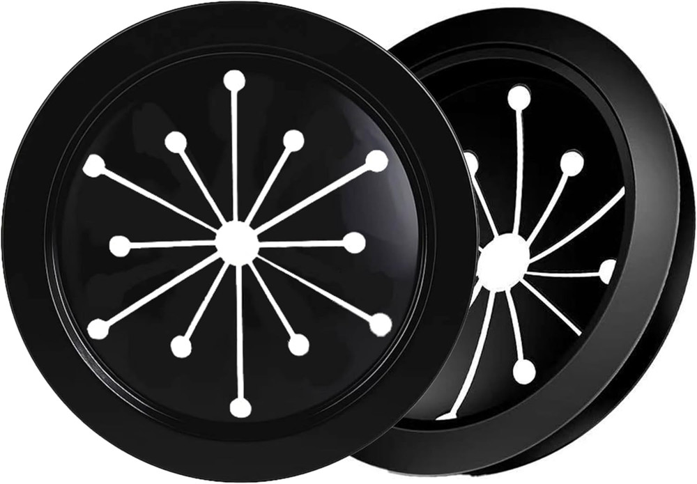 2 Pcs Garbage Disposal Splash Guard 3-1/8, Kitchen Sink Rubber Drain Guard, Sink
