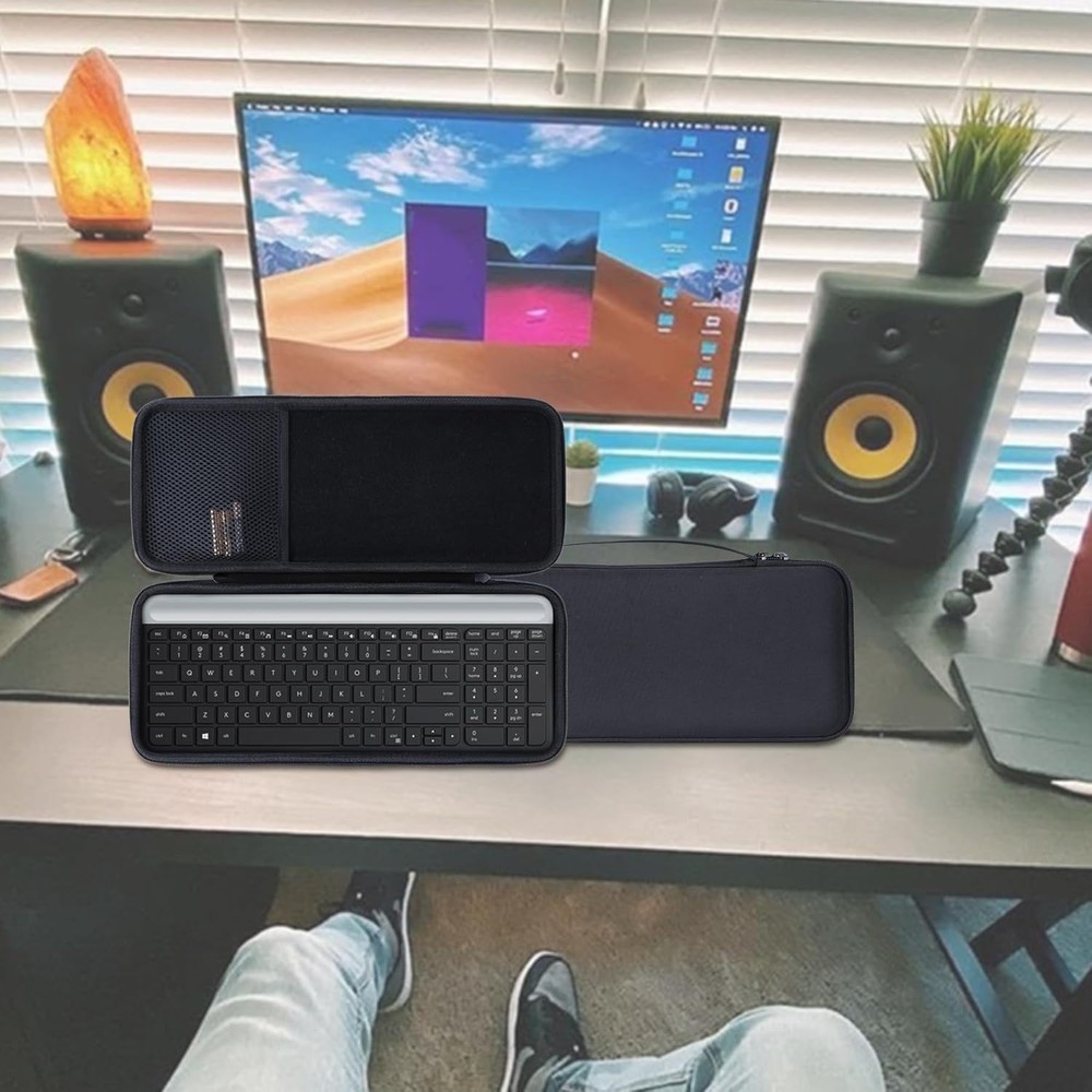 Hard Case Compatible with Logitech MK470 Slim Keyboard and Mouse Combo Graphi...