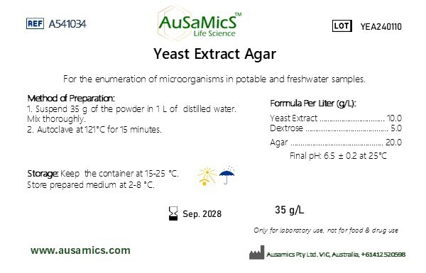 Yeast Extract Agar Dehydrated