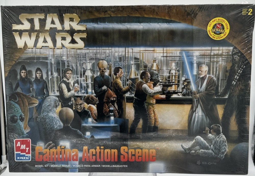 STAR WARS Cantina Action Scene Model Kit